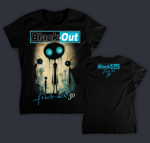 Black-Out: Fekete-Kék 30 Női póló