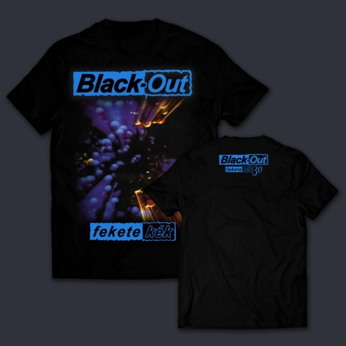 Black-Out: Fekete-Kék Férfi póló