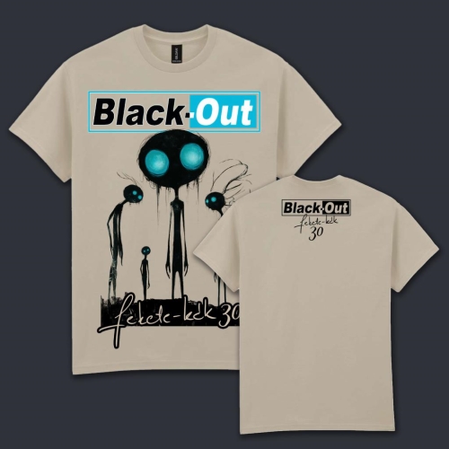 Black-Out: Fekete-Kék 30 Bézs Férfi póló